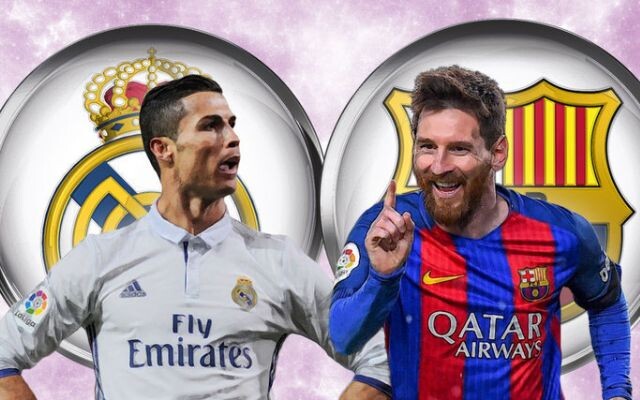 Ví dụ về kèo tài xỉu 1.25 trận Barcelona - Real Madrid