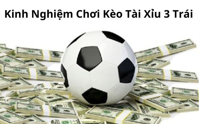 Kinh nghiệm đọc kèo tài xỉu 3 trái 